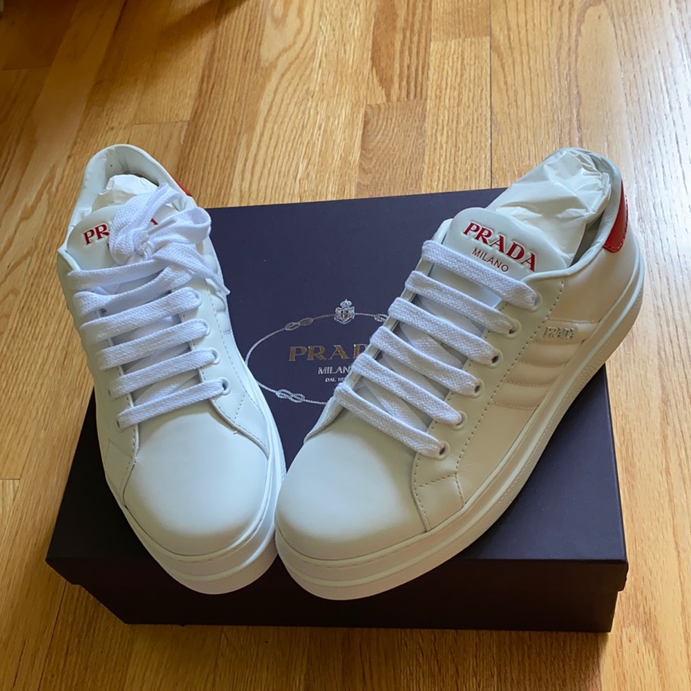Prada platform sneakers